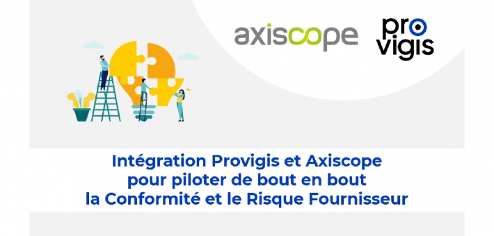 Axiscope et Provigis sont heureux de vous annoncer leur partenariat d’intégration en vue de répondre au mieux aux besoins de digitalisation de la fonction Achat.