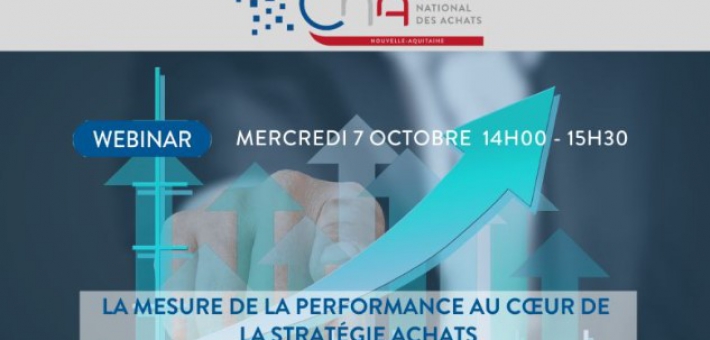 Webconférence CNA "La mesure de la performance au cœur de la stratégie Achats"