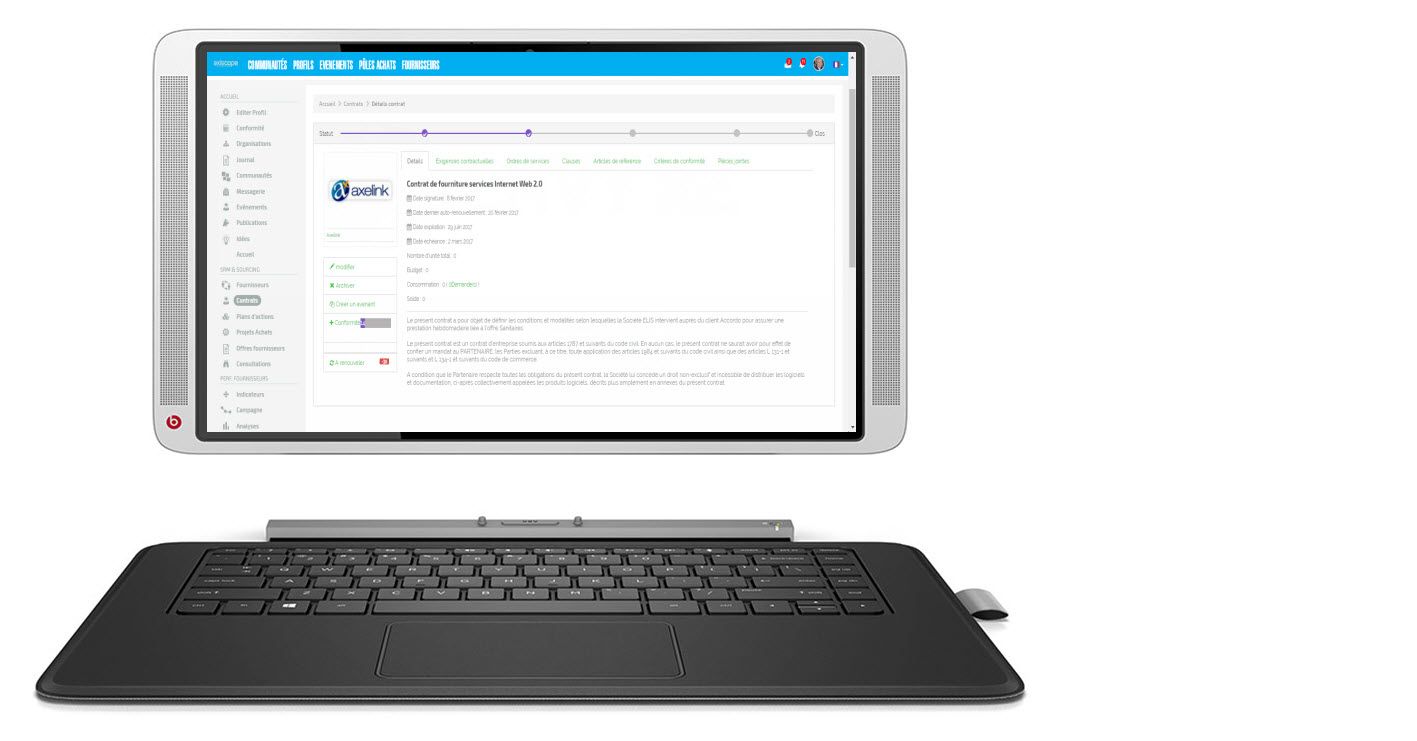 Gestion de Contrats